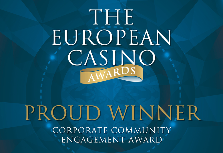 European Casino Award in der Kategorie Corporate Community Engagement 2025 für die Casinos Austria Initiative Unser Einsatz für Österreich