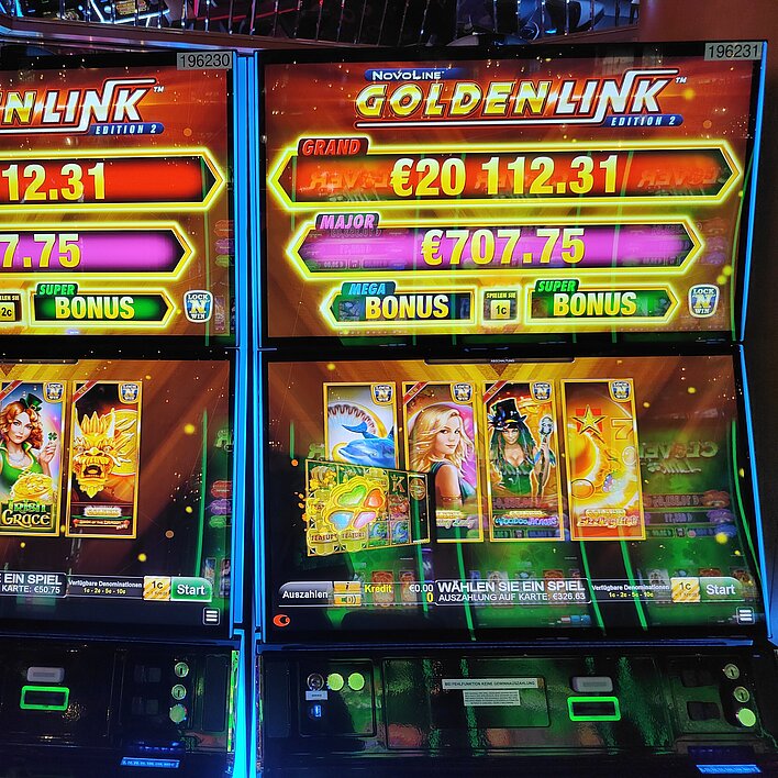 Golden Link Automaten im Casino Velden