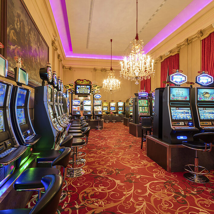 Casino Salzburg slot machine hall