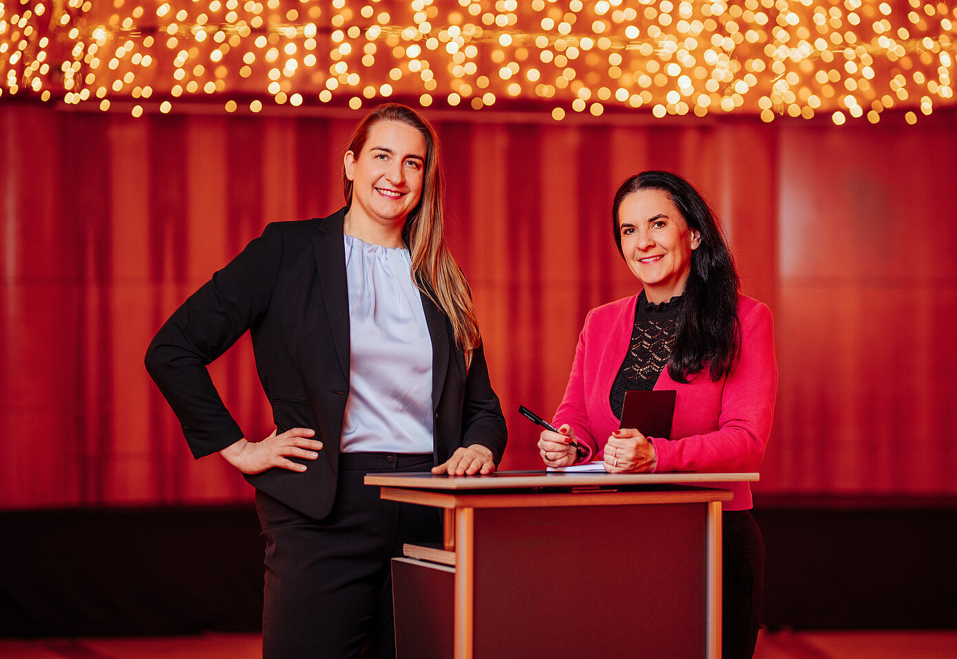 Portraitfoto von Katharina Grafenauer und Isabella Kirchauer-Paulitsch