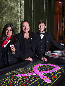 Pink Casino Night - Pink Ribbon