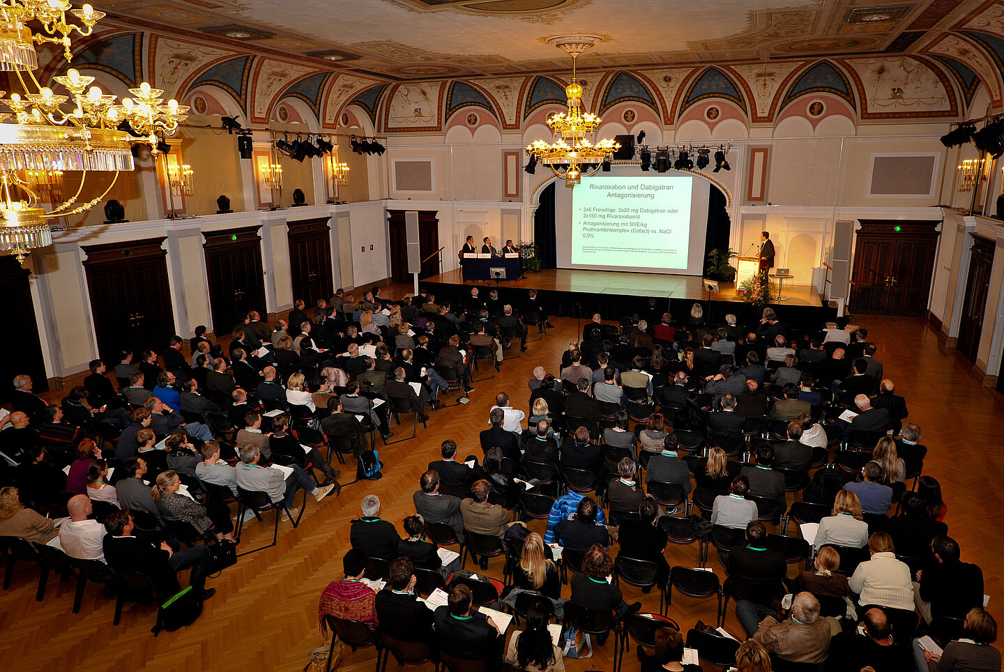 Festsaal Congress Center Baden mit Kongressbestuhlung