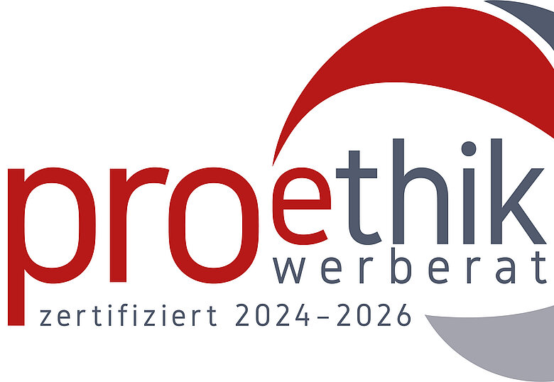 Pro Ethik Siegel 2024 bis 2026 des Österreichischen Werberats für 